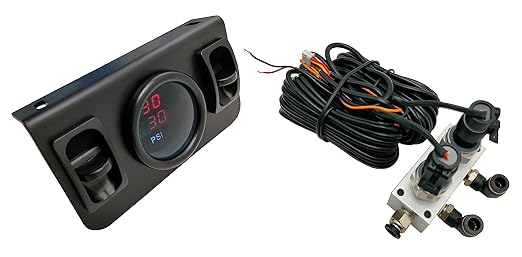 in Cab Dual Air Gauge Control Kit