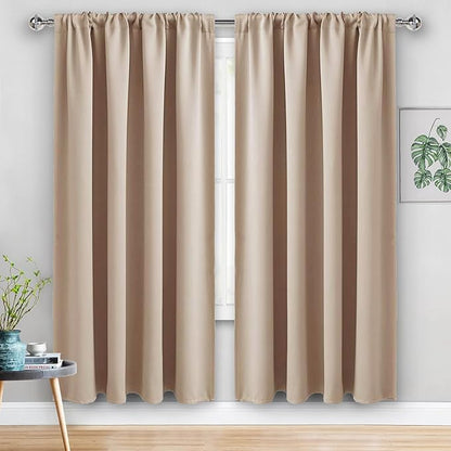 JIUZHEN Blackout Curtains for Bedroom