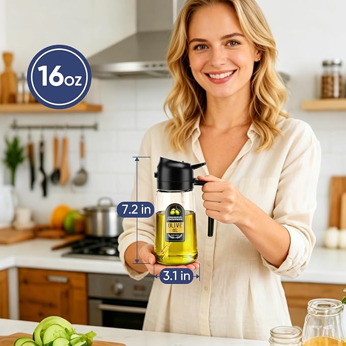 New Upgraded 2 in 1 Oil Sprayer