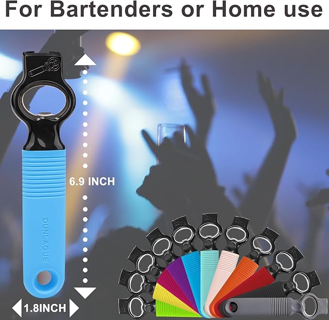 2-Pack Soda Can Opener and Beer Bottle Opener Bartender