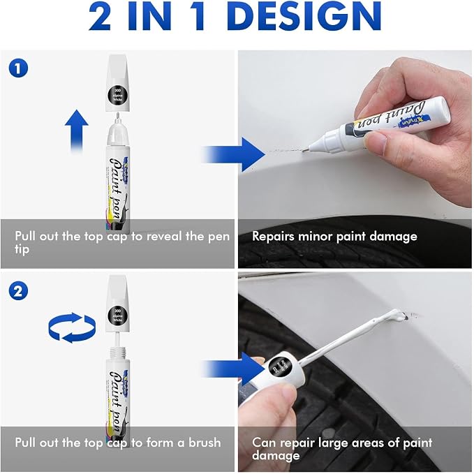 A75 Melbourne Red Touch Up Paint Compatible with BMW, DIY Car Paint Scratch Repair, Quick & Easy Fix Automotive Scratch Repair for X3/X5/X6/2/3/4/6 Series/M3/i3/Z4/B6/XM