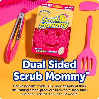Scrub Daddy Original + Scrub Mommy Kitchen Sponges