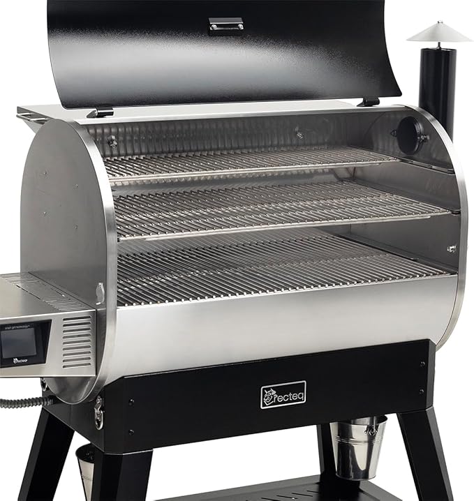 recteq Pellet Grill Smoker - Flagship 1600, Wood Pellet Smoker, BBQ, Wi-Fi Smart Grill, 1667 Sq. In. Cook Space, 40 lb Hopper
