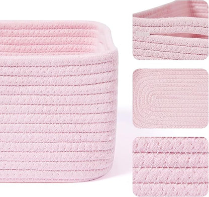 MiniArk Small Storage Baskets for Organizing | Closet Organizer Bins | Shelf