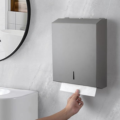 Paper Towel Dispenser Wall Mount Commercial c-fold/Multi-fold/Tri-fold