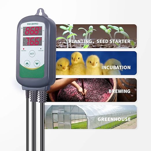 Inkbird WiFi ITC-308 Digital Temperature Controller Thermostat Remote