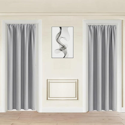 JIUZHEN 80 Inch Length Door Curtains