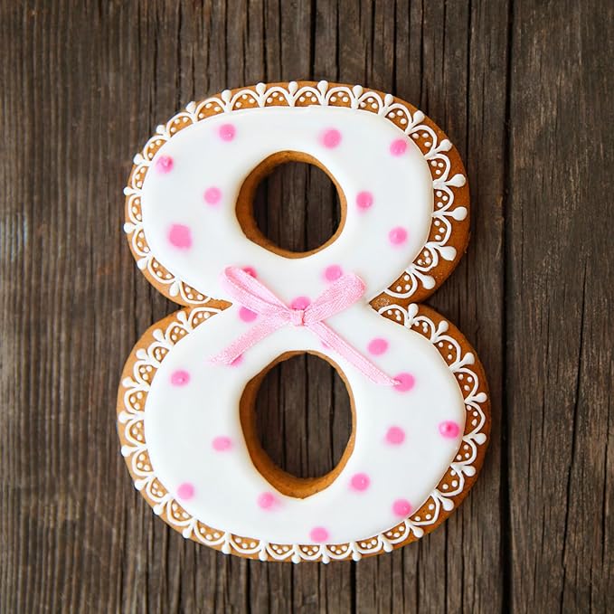 Number Cookie Cutter Set 3 Inch