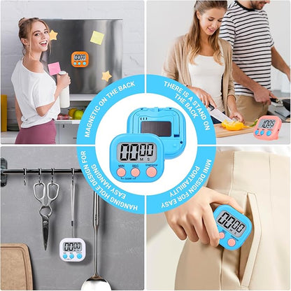 Mwellewm 6 Packs Digital Timers