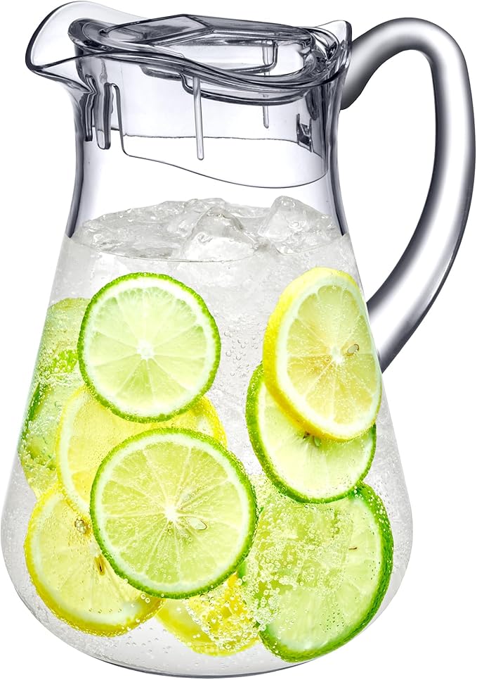 Amazing Abby - Droply - Plastic Pitcher, Fridge Jug, Shatter-Proof, and More