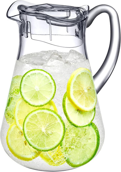 Amazing Abby - Droply - Plastic Pitcher, Fridge Jug, Shatter-Proof, and More
