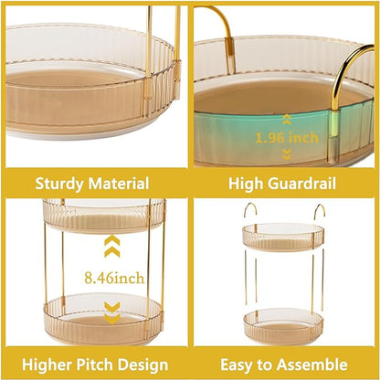 Asayuee 360 Rotating Makeup Organizer