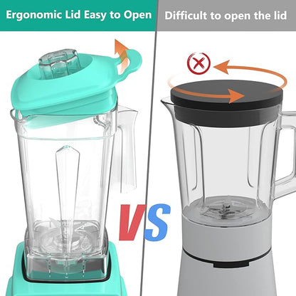 OMMO Blender 1800W, Professional High Speed Countertop Blender