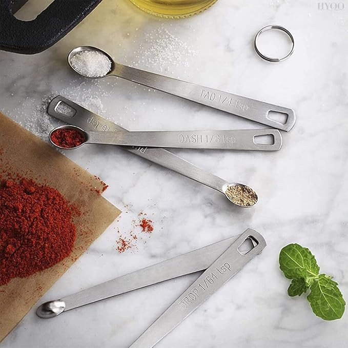 5 Pcs Mini Measuring Spoons Set
