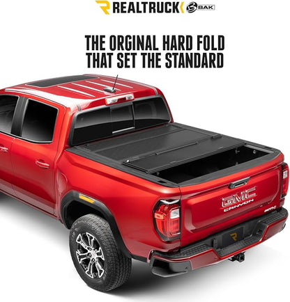 RealTruck BAK BAKFlip G2 Hard Folding Truck Bed Tonneau Cover | 226409 | Fits 2007-2021 Toyota Tundra 5' 7" Bed (66.7")