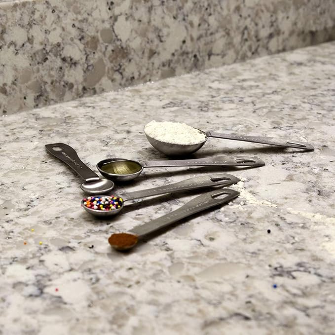 husMait Stainless Steel Measuring Spoons