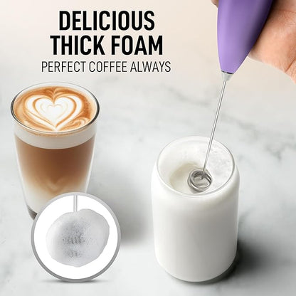 Zulay Kitchen Whisk Milk Frother