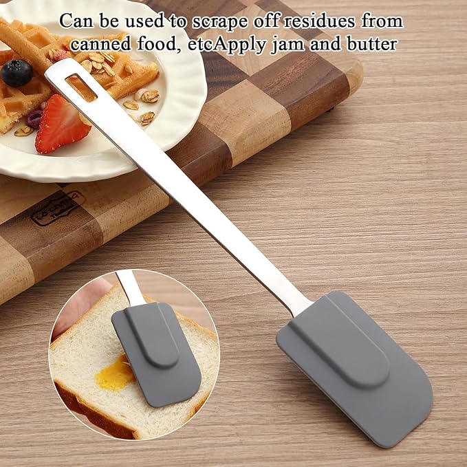 Berglander Stainless Steel Spatulas Set 3pcs, Metal Spatula