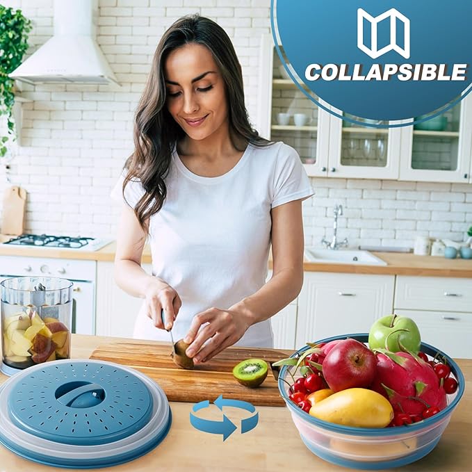 2 in 1, WENWELL Microwave Splatter Cover