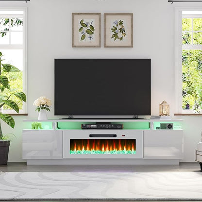 AMERLIFE Fireplace TV Stand