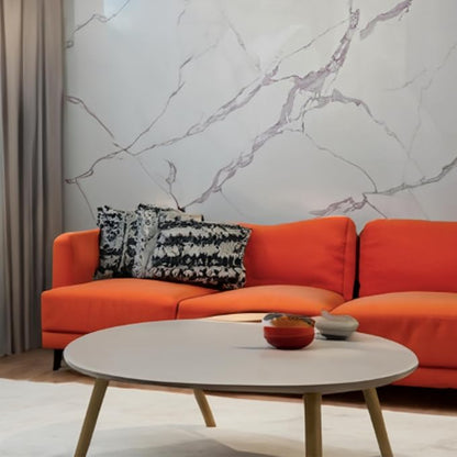 Dundee Deco Faux Marble Wall Panels - 2 ft X 4 ft - Glossy