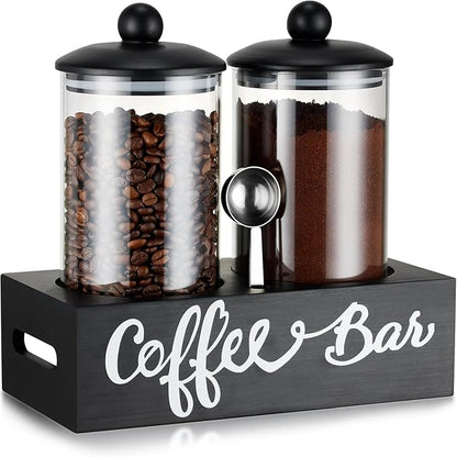 Yangbaga Glass Sugar Coffee Canister