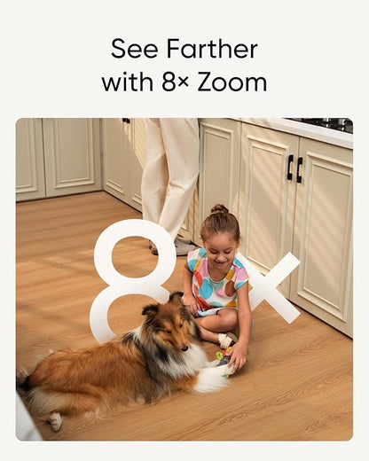 eufy Security Indoor Cam S350, Dual Cameras, 4K UHD Security Camera