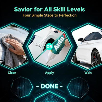 Black Raven(GBA/WA8555) Touch Up Paint Compatible with Cadillac Car Paint Pen Scratch Repair Automotive Scratch Remover Fix Exact Color Match