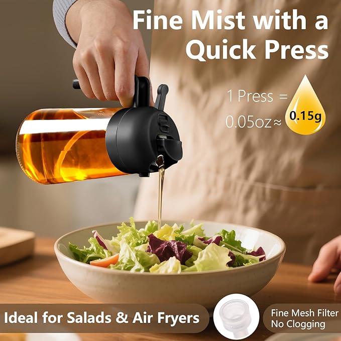 SWEET VIEW 2PCS Olive Oil Sprayer