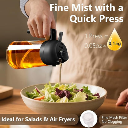 SWEET VIEW 2PCS Olive Oil Sprayer