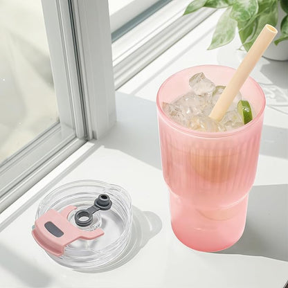 Iced Coffee Cups with Lids: Coffee Bar Accessories