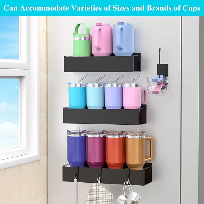 HuggieGems Metal Magnetic Water Bottle Holder