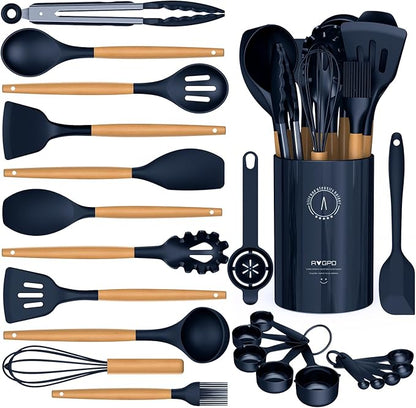 Silicone Cooking Utensils Set