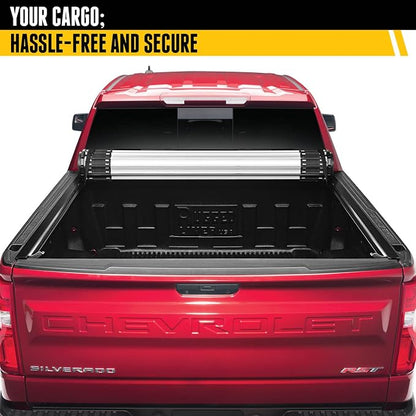 RealTruck BAK Revolver X2 Hard Rolling Truck Bed Tonneau Cover | 39223 | Fits 2019 - 2025 Dodge Ram 1500, Does Not Fit w/ Multi-Function (Split) Tailgate 6' 4" Bed (76.3")