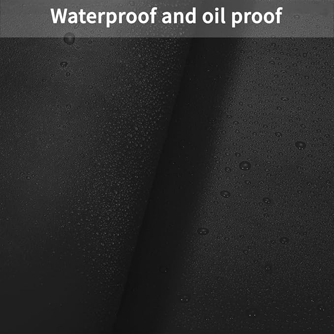 Table Protector Pad - 24x96 Inch Waterproof Easy to Clean Can Conceal Flaws Protector The Table Top from Scratches Used for Coffee Table (Black+Black 24x96)