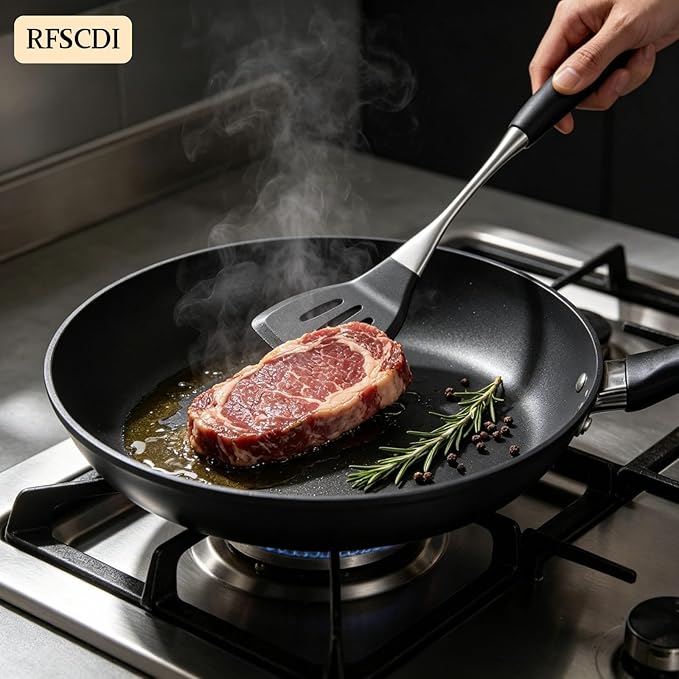Premium Black Silicone Cooking Utensils Set