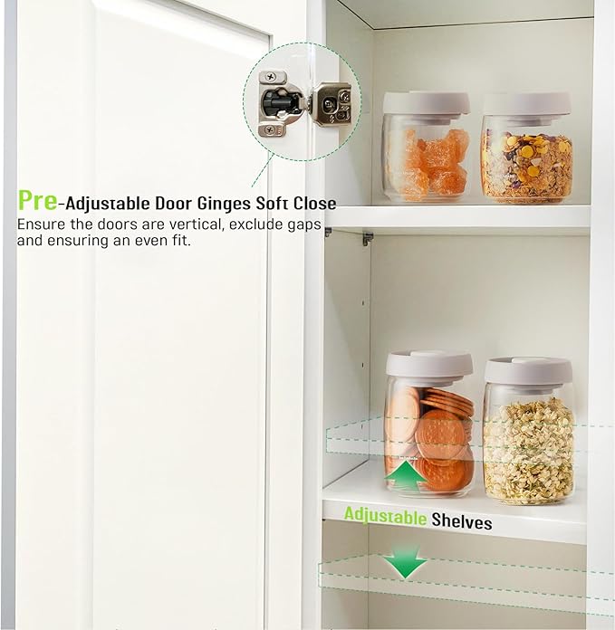 Wall Kitchen Cabinets, RTA Cabinets, Wall Mounted, RTA Upper Cabinet, Modern