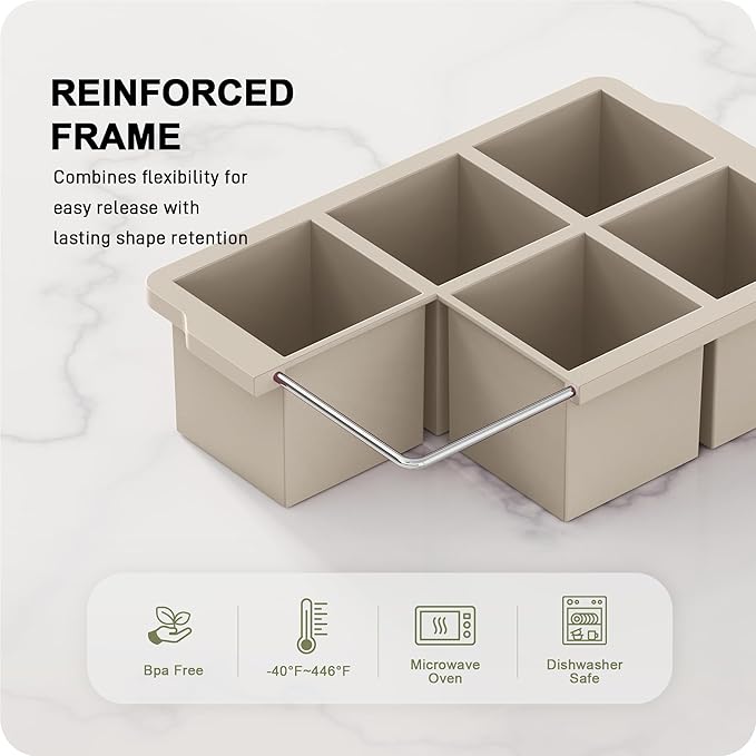 VLM 3 Packs Large Ice Cube Molds