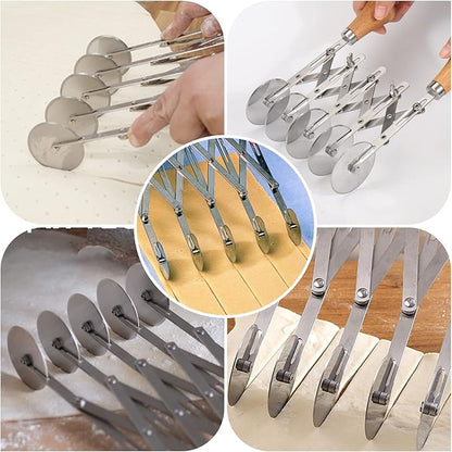 Juome 5 Wheel Pastry Cutter