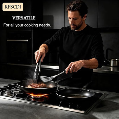 Premium Black Silicone Cooking Utensils Set