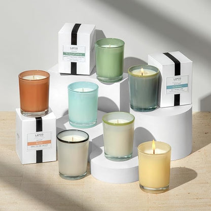 LAFCO New York Votive Candle, Marine - 1.9 oz - 20-Hour Burn Time - Reusable Glass Vessel - Made in The USA