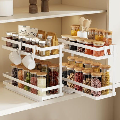 Magheo Pull Out Spice Rack Organizer