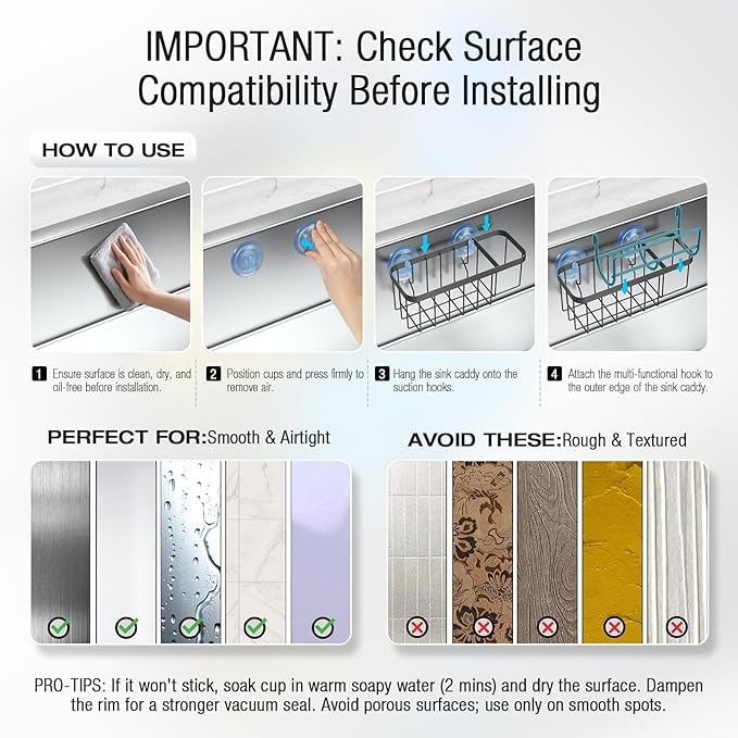 3-in-1 Kitchen Sink Caddy Organizer