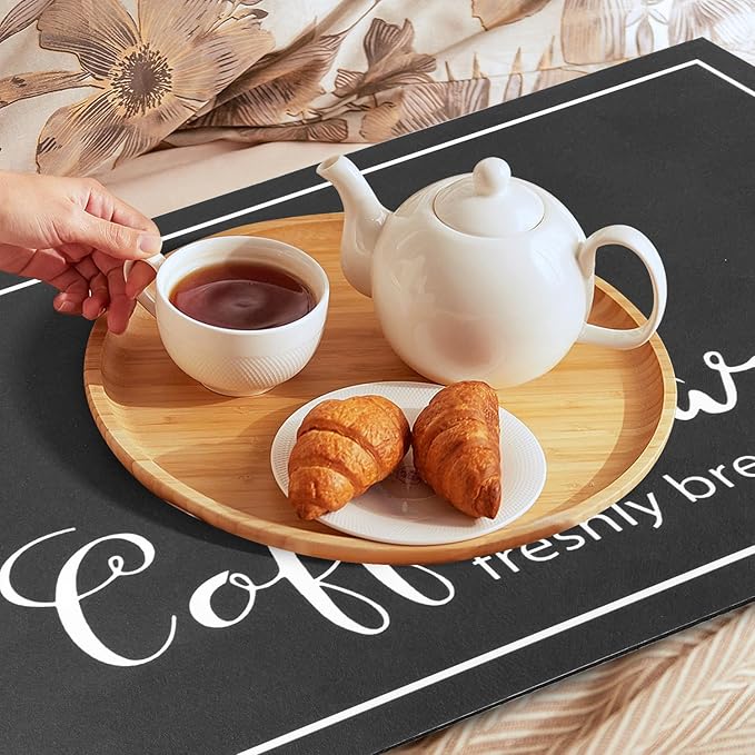 Findosom Dish Drying Mat, Cuttable Drying Mat