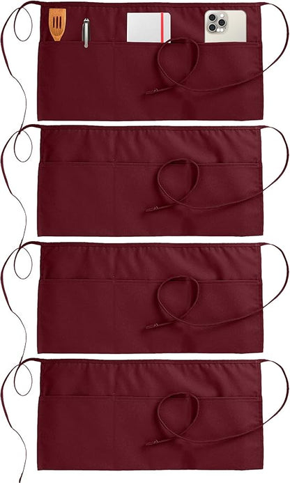 Utopia Wear 4 Pack Server Aprons