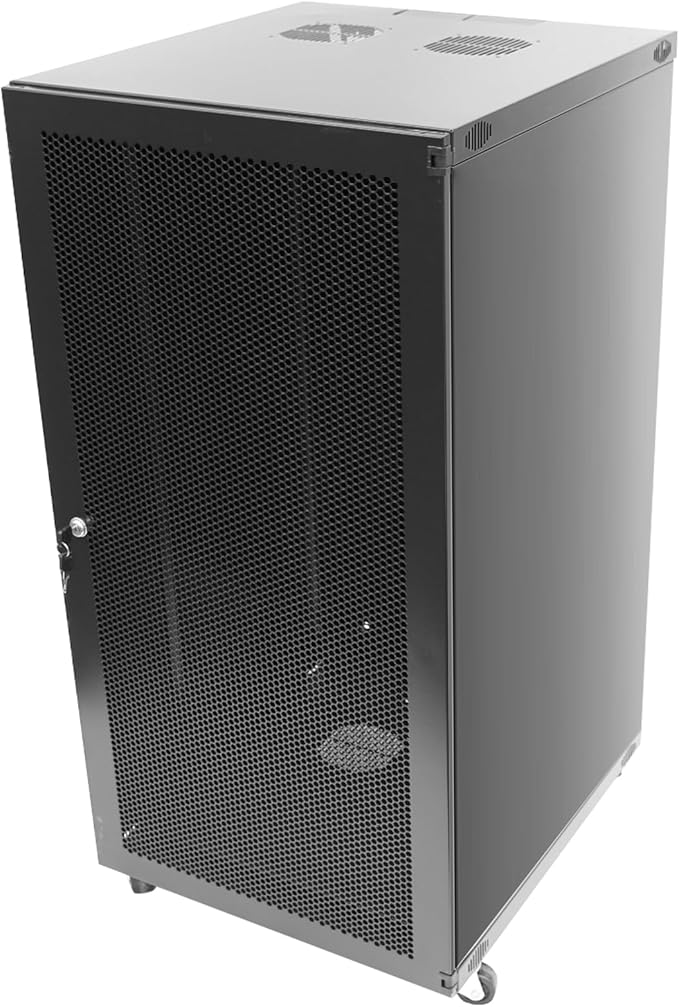 22U Server Cabinet Wall Mount Rack Enclosure