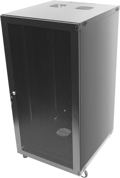 22U Server Cabinet Wall Mount Rack Enclosure