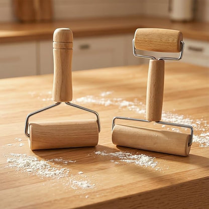 Small Wooden Rolling Pin for Dough Mini Dough Roller
