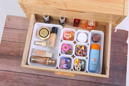 Kutesna 15 PCS Interlocking Desk Drawer Organizer Separator