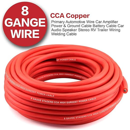 8 Gauge Wire Copper Clad Aluminum CCA